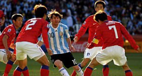 Argentina Football Messi South Korea World Cup