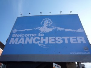 Carlos Tevez Manchester City Billboard